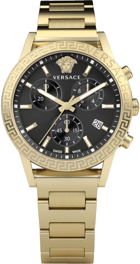 versace uhr schwarz damen|Versace Uhren für Damen .